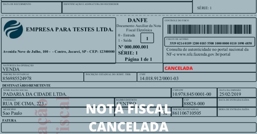 Como Cancelar Uma Nota Fiscal Eletr Nica Infofiscal