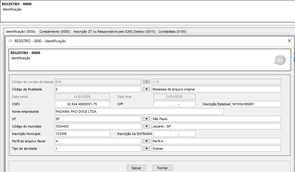 Efd Icms Ipi Sp Sem Movimento Infofiscal 7898